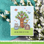 Lawn Fawn Little Woodland Library Friends Stamps lf3713 no one stacks up