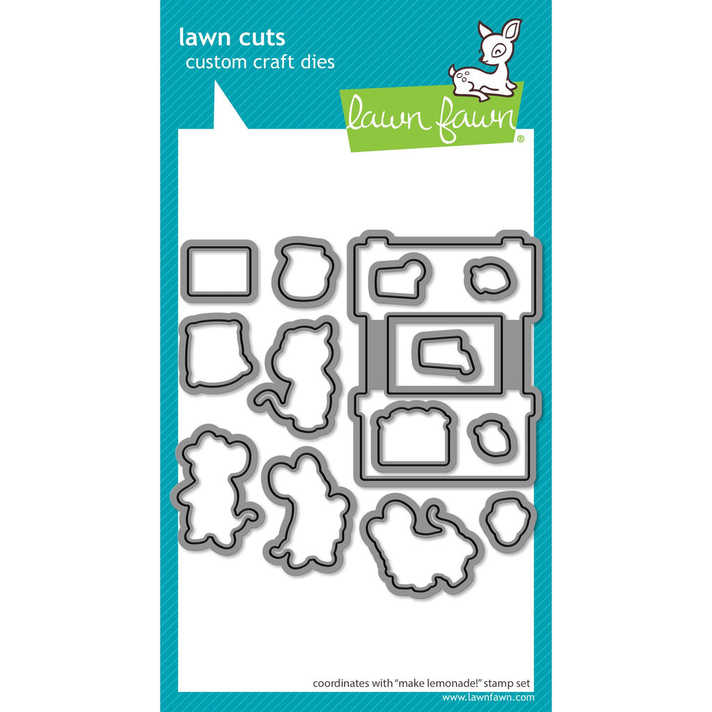 Lawn Fawn Make Lemonade! Dies lf4123
