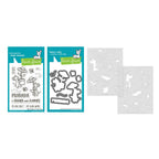Lawn Fawn Mice Flowers Stamps Dies and Stencils