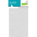 Lawn Fawn Mice Tools Coloring Stencils lf4067