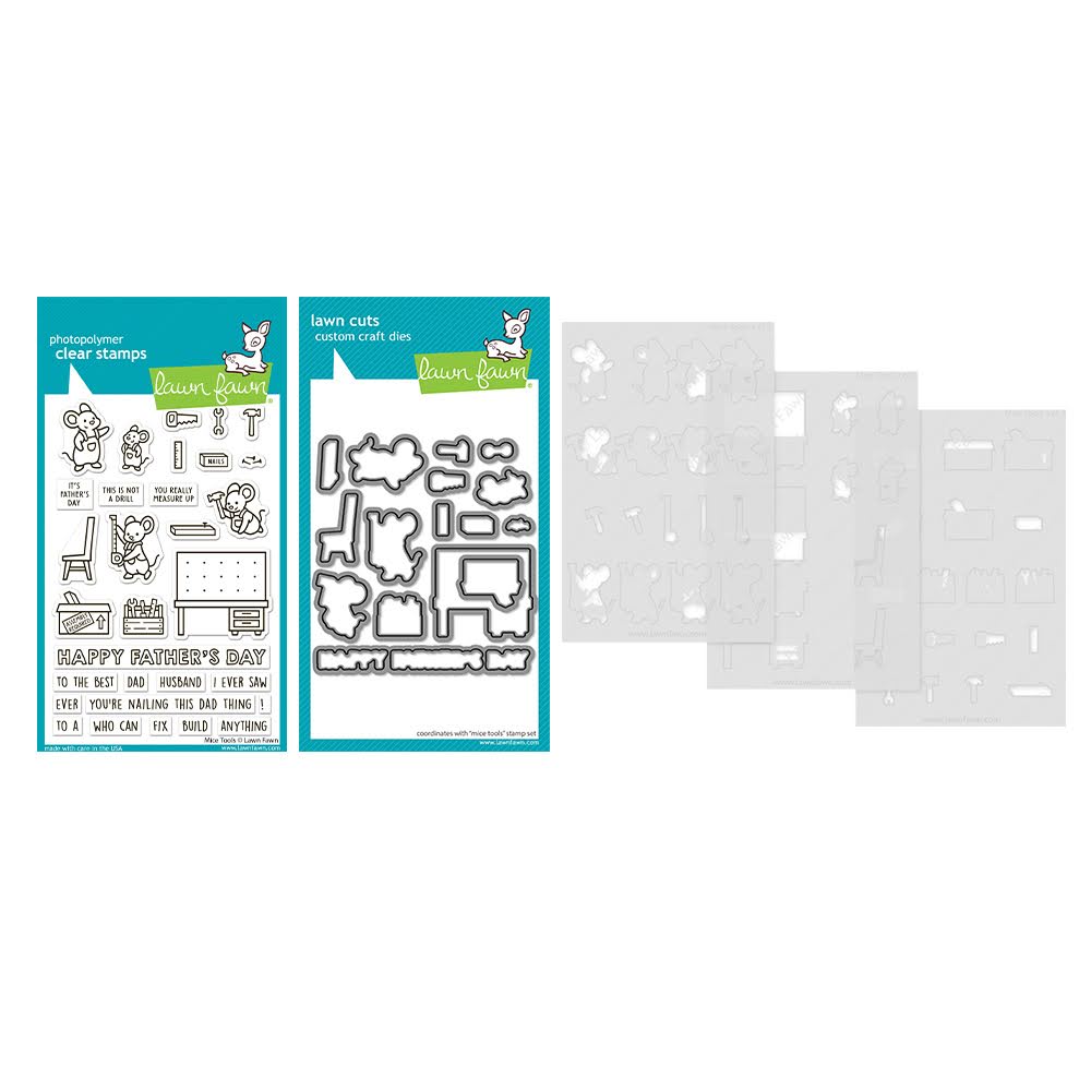 Lawn Fawn Mice Tools Stamps Dies and Stencils