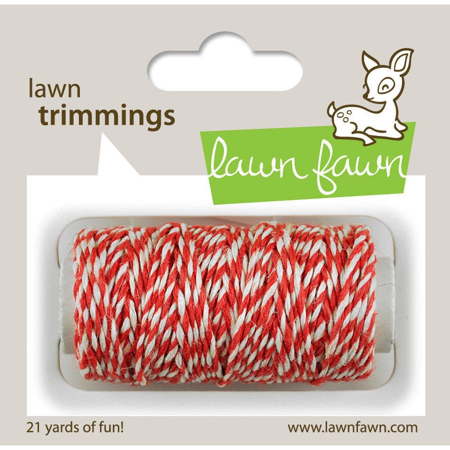 Lawn Fawn PEPPERMINT SINGLE CORD Trimmings LF397