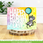 Lawn Fawn Party Mouse Dies lf3732 Happy Birthday