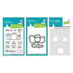 Lawn Fawn Pick of the Patch Add-On Stamps Dies and Stencils Set