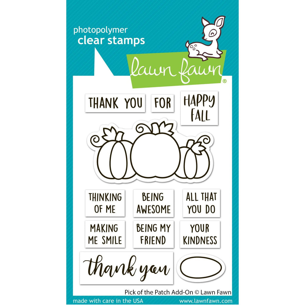 Lawn Fawn Pick of the Patch Add-On Stamps lf3856
