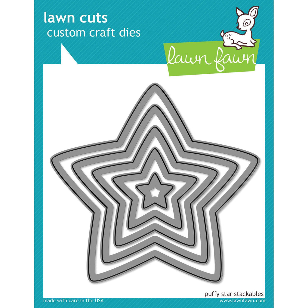 Lawn Fawn Puffy Star Stackables Lawn Cuts Dies lf521
