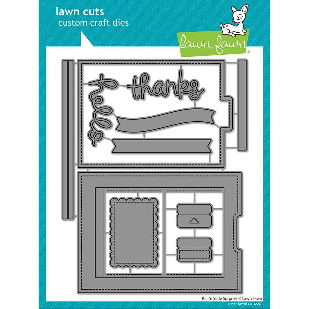 Lawn Fawn Pull 'n Slide Surprise Dies lf3725