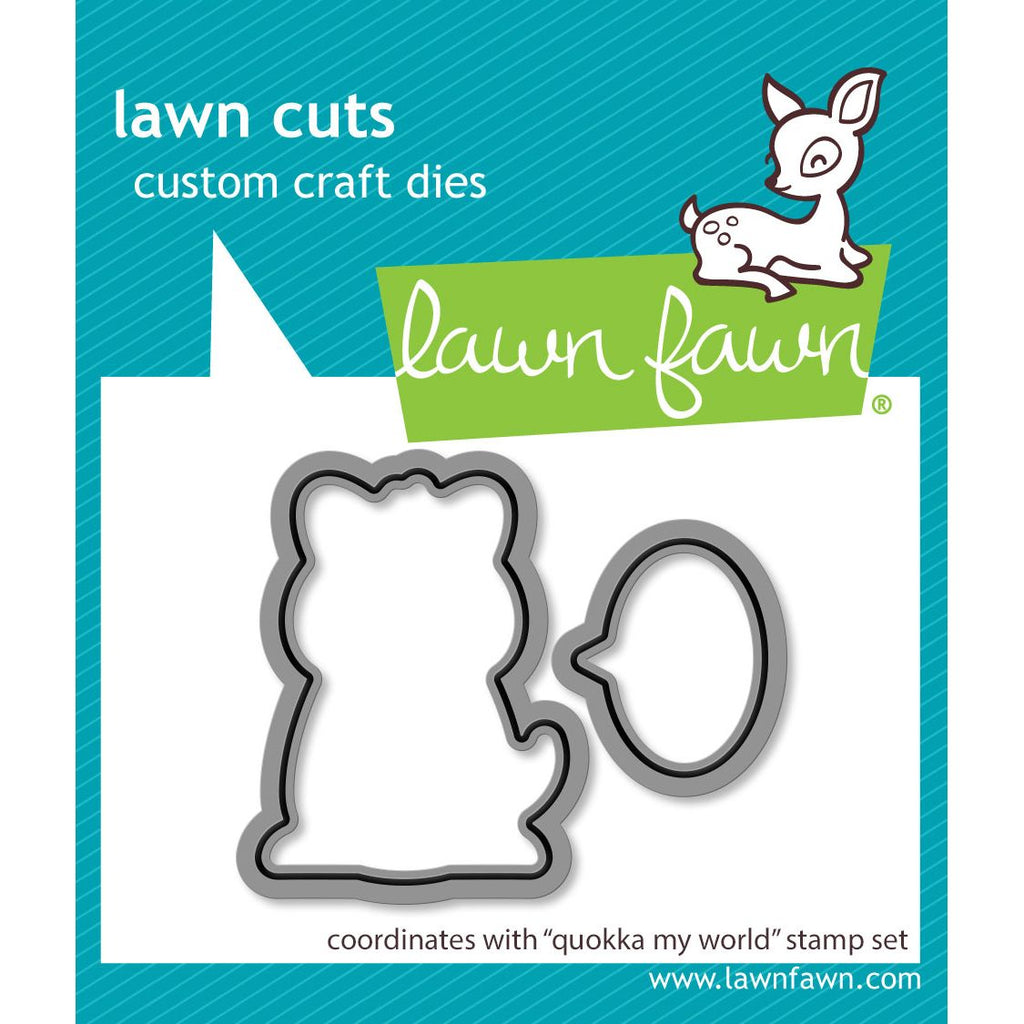Lawn Fawn Quokka My World Dies lf3937