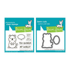 Lawn Fawn Quokka My World Stamps and Dies