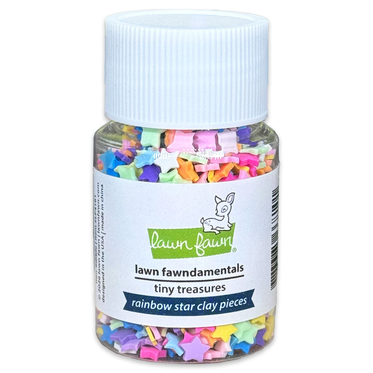 Lawn Fawn Rainbow Star Tiny Treasures Clay Pieces lf4161