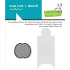 Lawn Fawn Reveal Wheel Pick of the Patch Drop-Down Template and Die Set lf3859