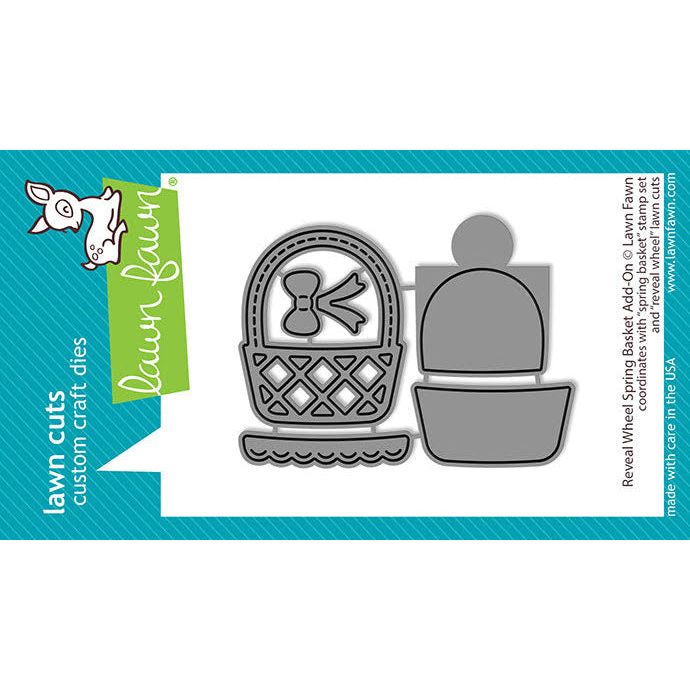 Lawn Fawn Reveal Wheel Spring Basket Add-On Dies lf3664