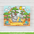 Lawn Fawn Rhino-mite! Stamps and Dies all rhino