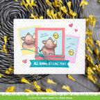 Lawn Fawn Rhino-mite! Stamps and Dies i like you