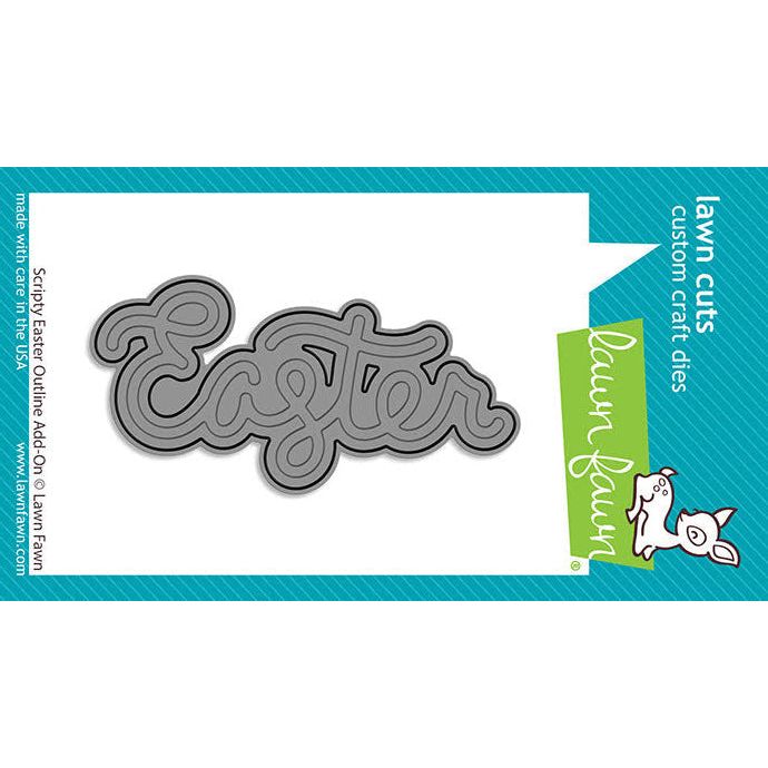 Lawn Fawn Scripty Easter Outline Add-On Die lf3690