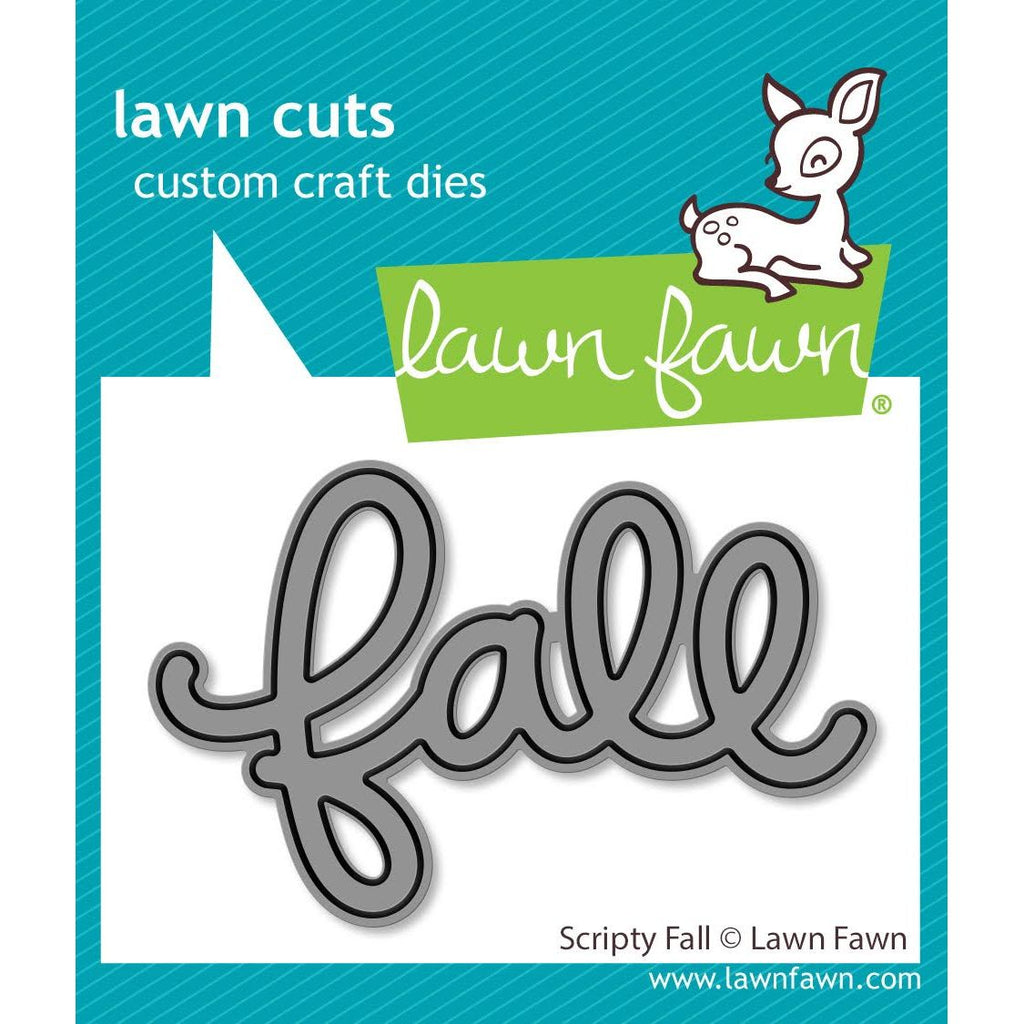 Lawn Fawn Scripty Fall Die lf3871