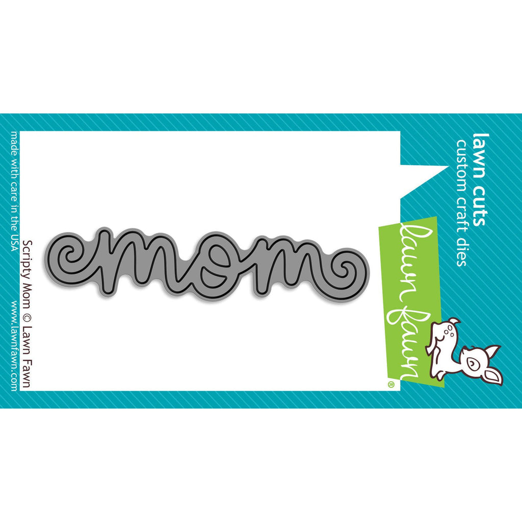 Lawn Fawn Scripty Mom Lawn Die Cut lf1145