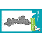 Lawn Fawn Scripty Smile Outline Add-On Dies lf4142