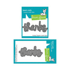 Lawn Fawn Scripty Thanks and Outline Add-On Dies