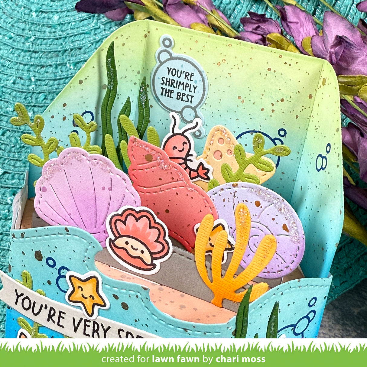 Lawn Fawn Shello, Friend Stamps and Dies shrimply | color-code:alt1