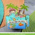 Lawn Fawn Shello, Friend Stamps lf3789 spe-shell