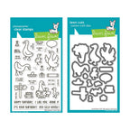 Lawn Fawn Silly Goose! Stamps and Dies Set