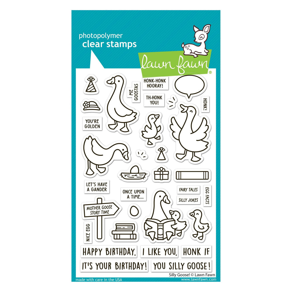 Lawn Fawn Silly Goose! Stamps lf3844