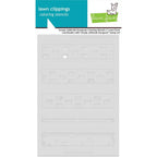 Lawn Fawn Simply Celebrate Hangouts Coloring Stencils lf3721