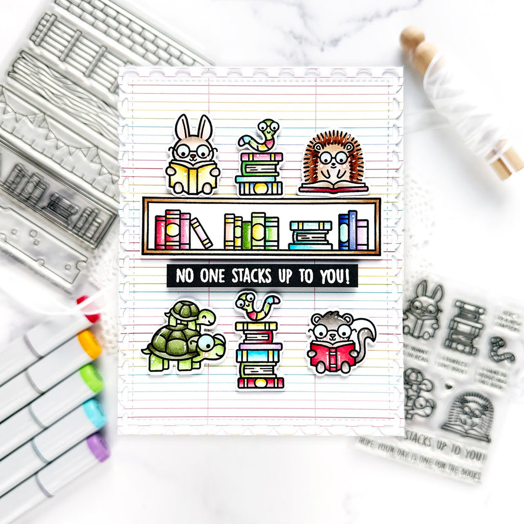 Lawn Fawn Simply Celebrate Hangouts Stamps lf3719 no one stacks up to you