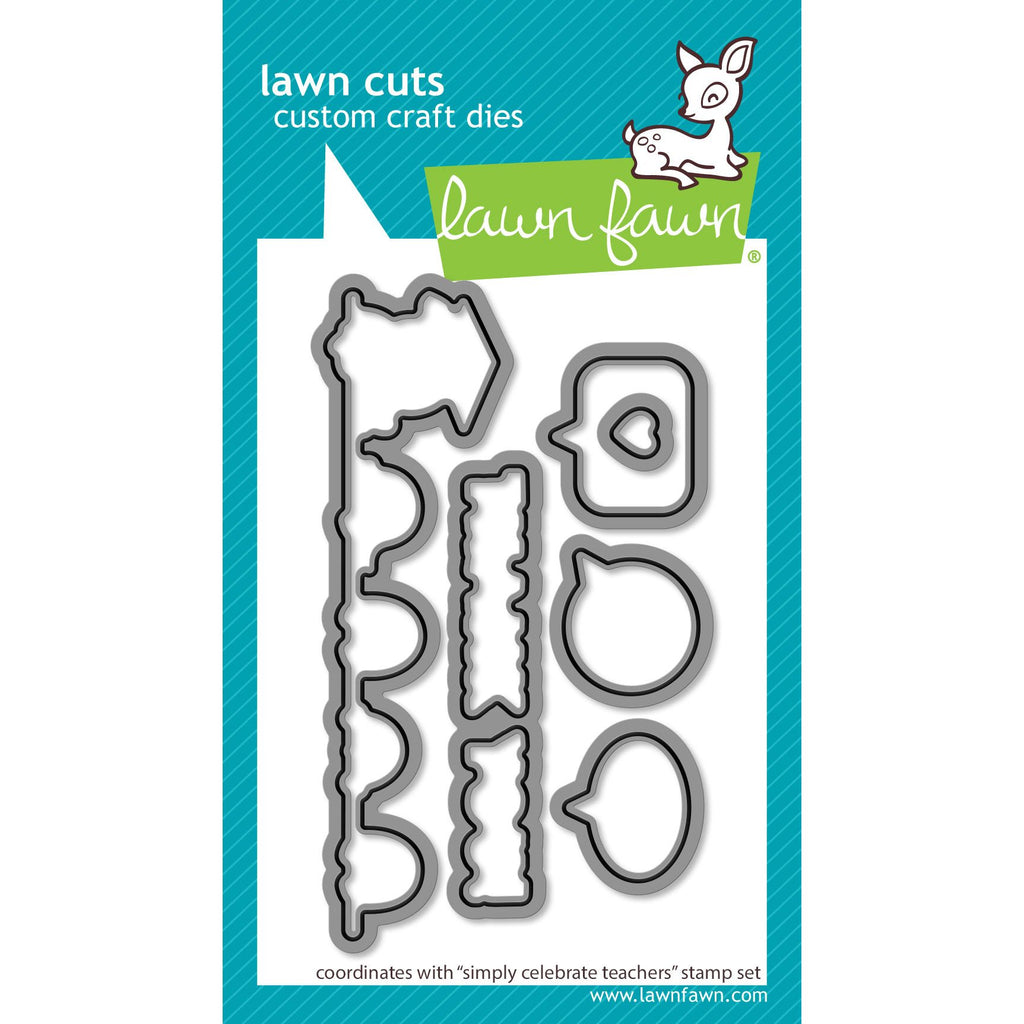 Lawn Fawn Simply Celebrate Teachers Dies lf3741
