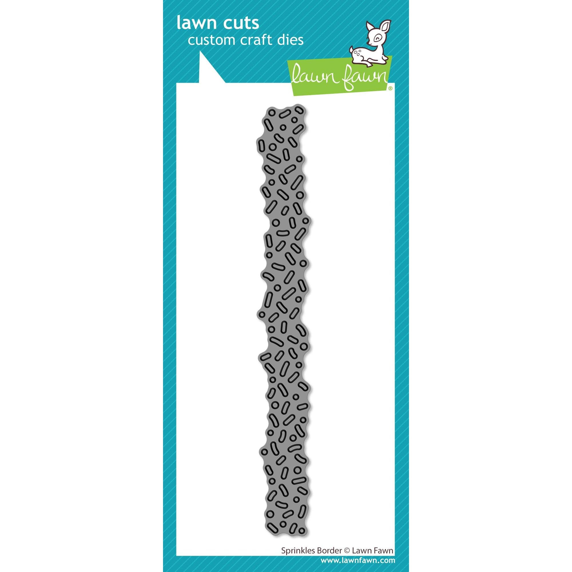 Lawn Fawn Sprinkles Border Dies lf3807
