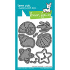 Lawn Fawn Stitched Seashells Dies lf3805