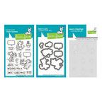 Lawn Fawn Sweet Christmas Mice Stamps Dies and Coloring Stencils