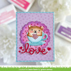 Lawn Fawn Tiny Gift Box Panda and Bear Add-Ons Dies lf3614 love