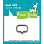 Lawn Fawn Tiny Sentiments: Graduation Die lf4083