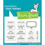 Lawn Fawn Tiny Sentiments: Graduation Stamps lf4082
