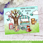 Lawn Fawn Treat Cart Add-On: Smoothies 'n Juice Stamps Dies and Coloring Stencils Set recovery | color-code:alt1
