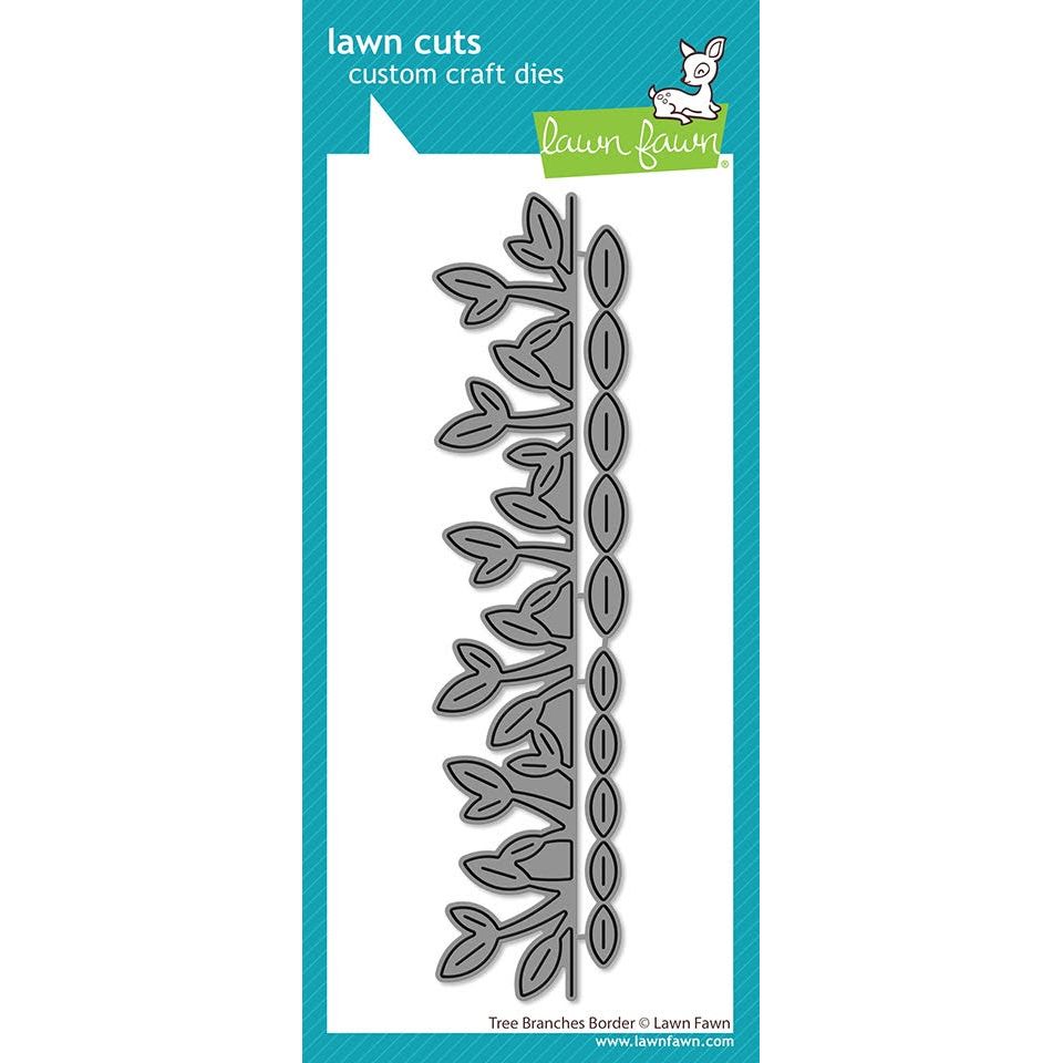 Lawn Fawn Tree Branches Border Dies lf3730