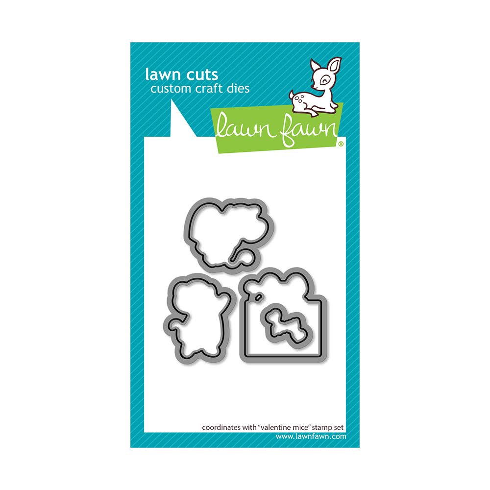 Lawn Fawn Valentine Mice Dies