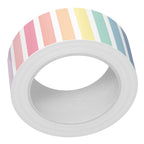 Lawn Fawn Vertical Pastel Rainbow Stripes Washi Tape lf4020
