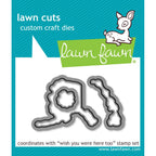 Lawn Fawn Wish You Were Here, Too Dies lf679
