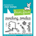 Lawn Fawn Wish You Were Here, Too Stamps lf678