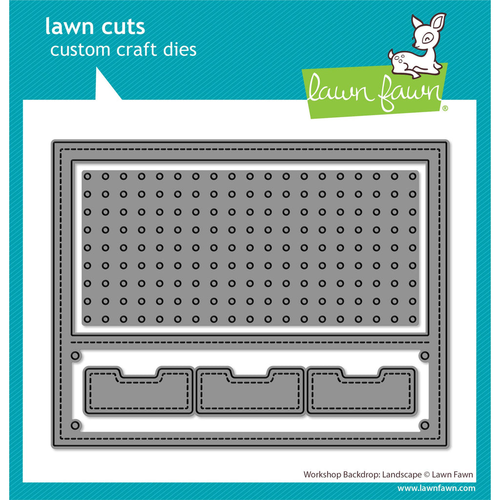 Lawn Fawn Workshop Backdrop: Landscape Dies lf4096