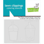 Lawn Fawn Year Fifteen Coloring Stencils lf3724