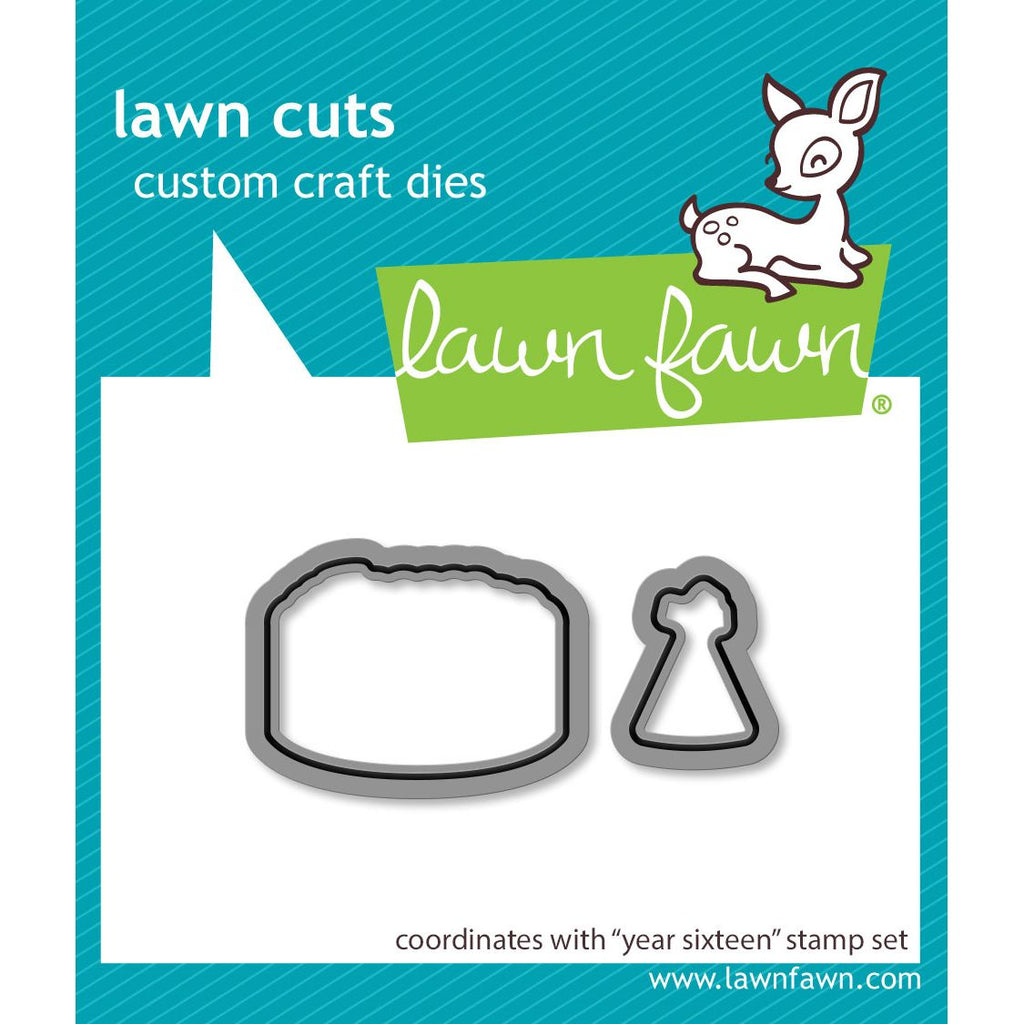 Lawn Fawn Year Sixteen Dies lf4085