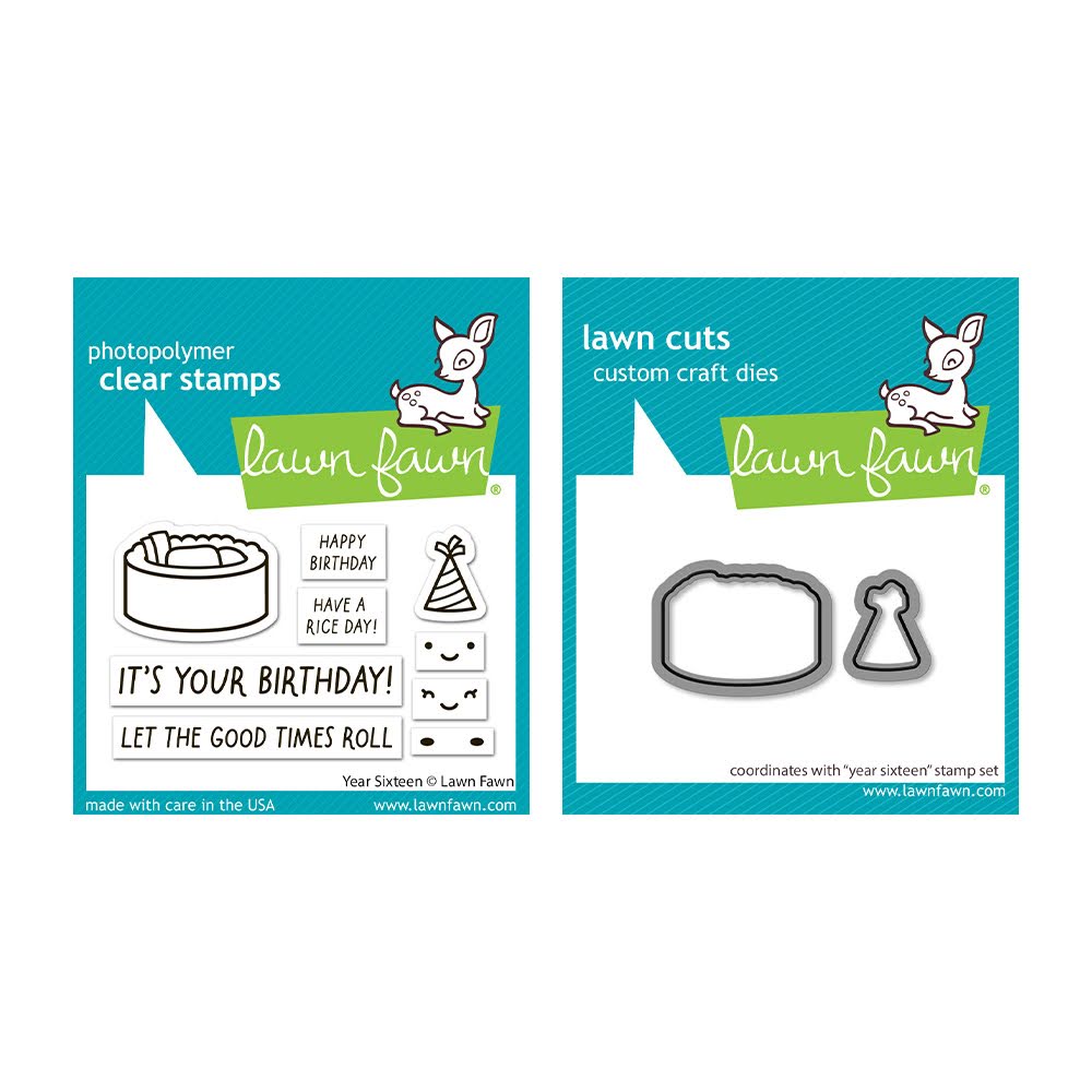 Lawn Fawn Year Sixteen Stamps and Dies
