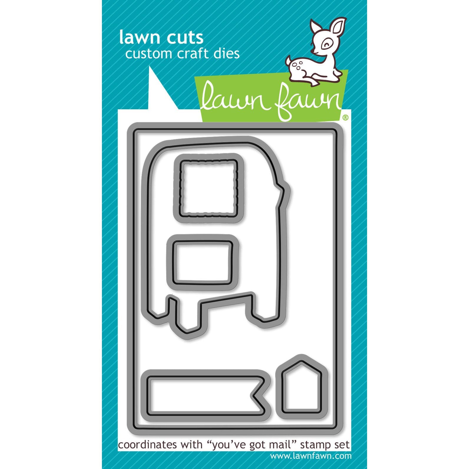 Lawn Fawn You've Got Mail Dies lf1053