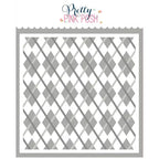 Pretty Pink Posh Layered Argyle Stencils