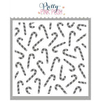 Pretty Pink Posh Layered Candy Cane Stencils