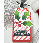 Simon Says Stamp Layered Scallop Tags Wafer Dies s1097 DieCember Christmas Tag